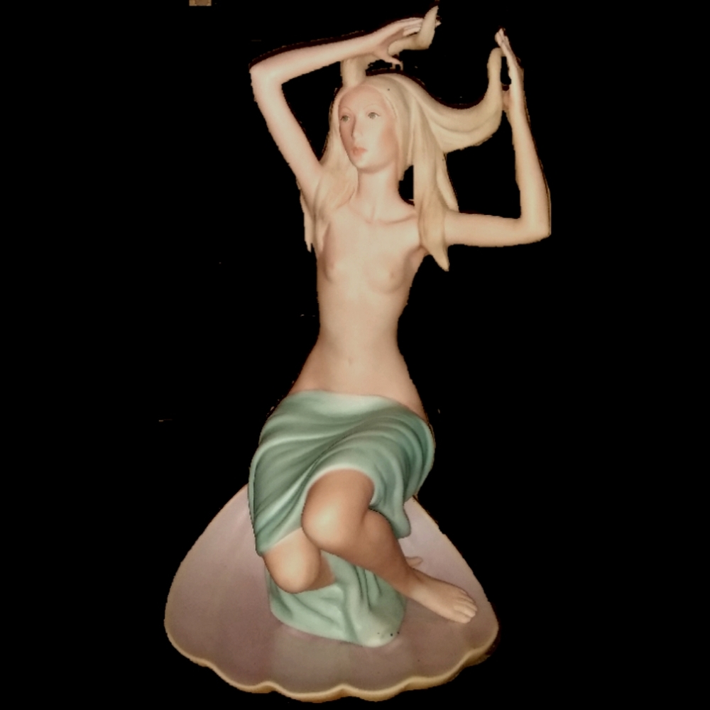 Laszlo Ispanky "Spirit of the Sea" porcelain lady
